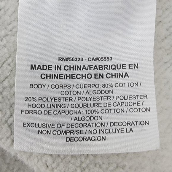 NIKE Men's Hoodie Pullover Sweatshirt Medium Big Center Swoosh Vintage Blue Tag - Picture 6 of 8